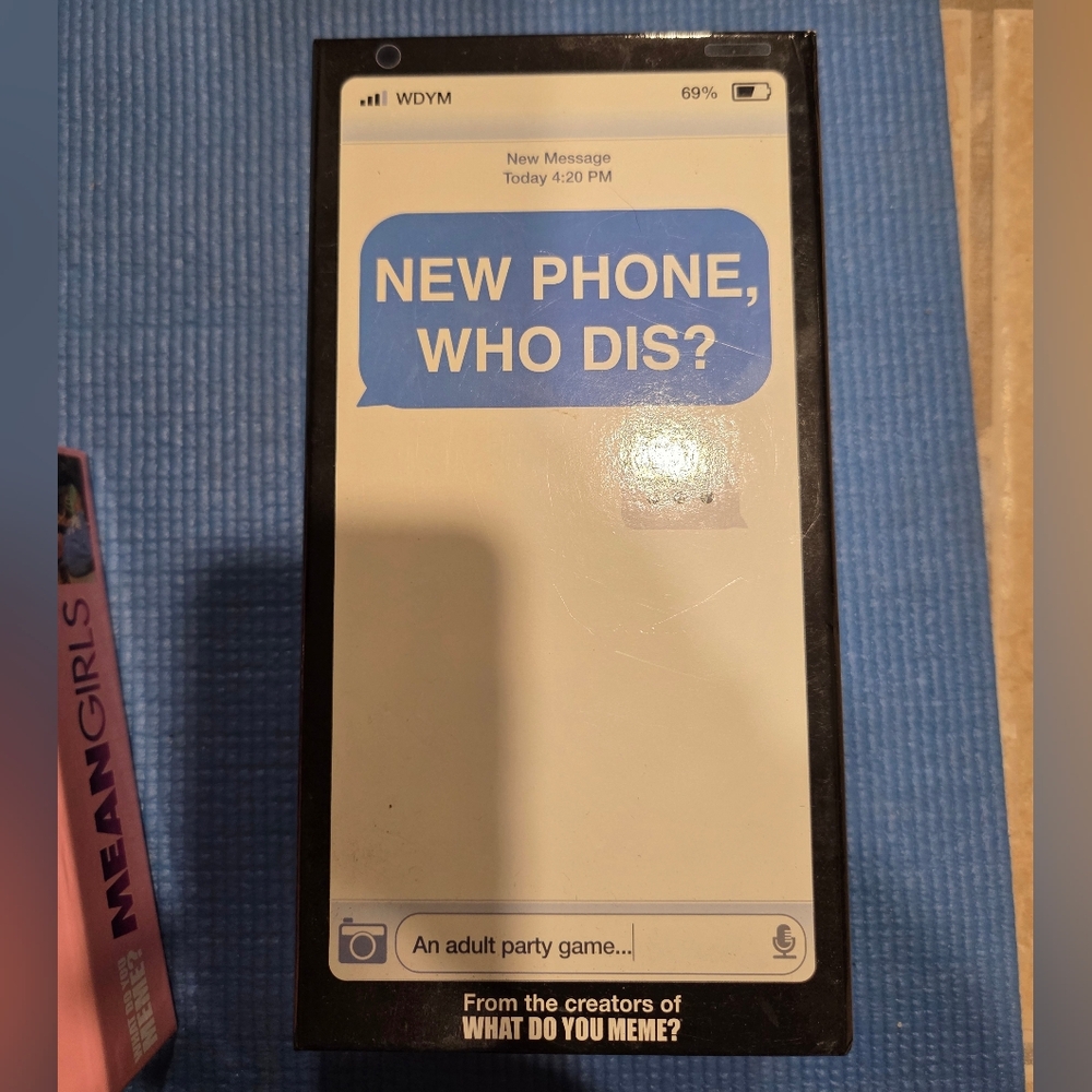 New Phone Who Dis Card Game